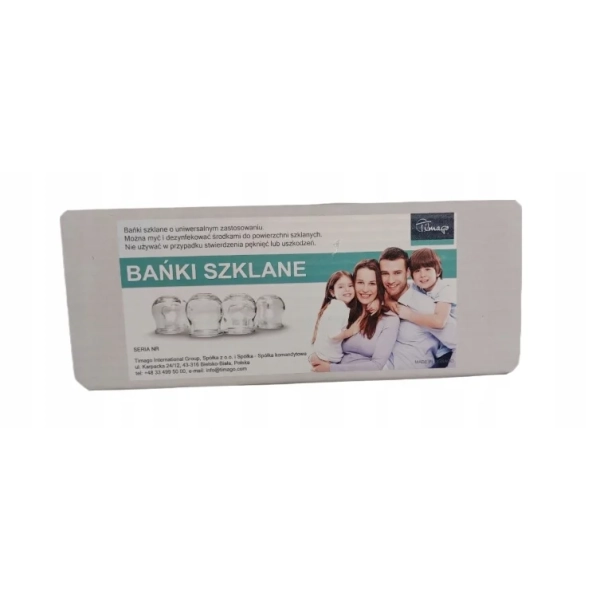 Zestaw 10 szklanych baniek ogniowych – Terapia próżniowa